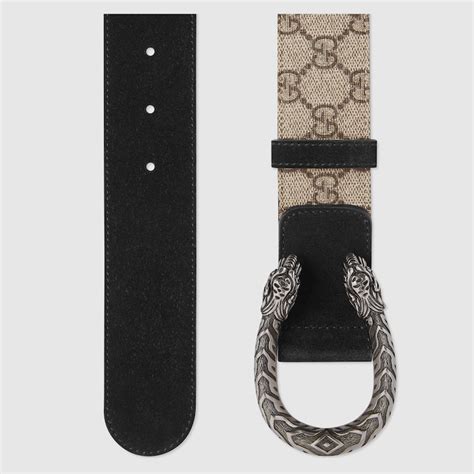 gucci made in italy 505337 khrn 75.30 214351|Women's Slim Black Leather Belt With Double G Buckle.